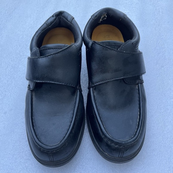 Earth Spirit Layton Mens Black Leather Walking Shoes Balance Sz 9W Vintage - Picture 2 of 8